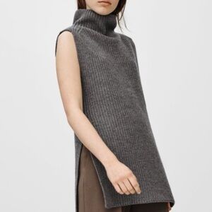 Wilfred Durandal Wool Sleeveless Sweater Top